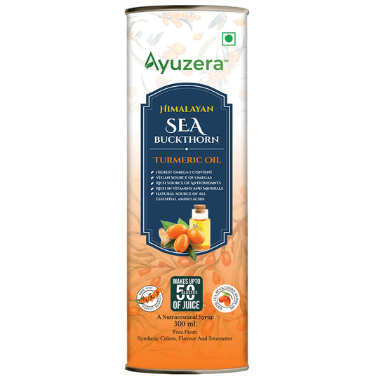 Ayuzera Himalayan Sea Buckthorn Turmeric Oil Juice - Classic Derma