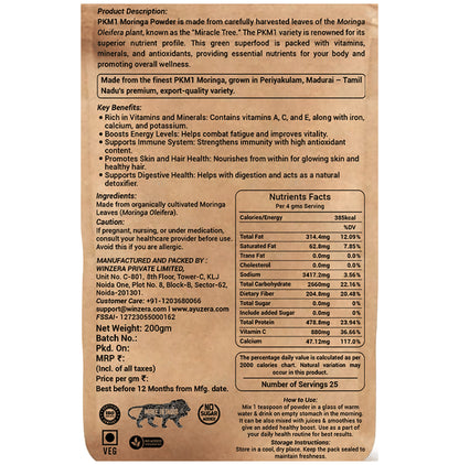 Ayuzera Moringa Powder