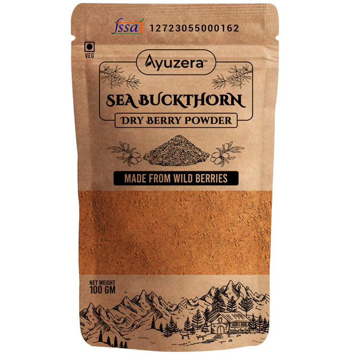 Ayuzera Sea Buckthorn Dry Berries Powder - Classic Derma