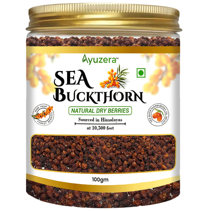 Ayuzera Sea Buckthorn Natural Dry Berries - Classic Derma