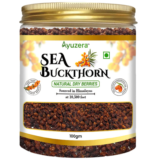 Ayuzera Sea Buckthorn Natural Dry Berries - Classic Derma