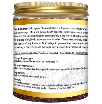 Ayuzera Sea Buckthorn Natural Dry Berries