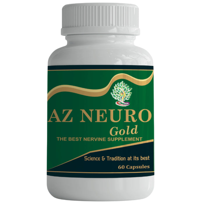 Az Neuro Gold Nerves Pain Relief Capsule - Classic Derma
