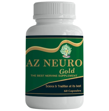 Az Neuro Gold Nerves Pain Relief Capsule - Classic Derma