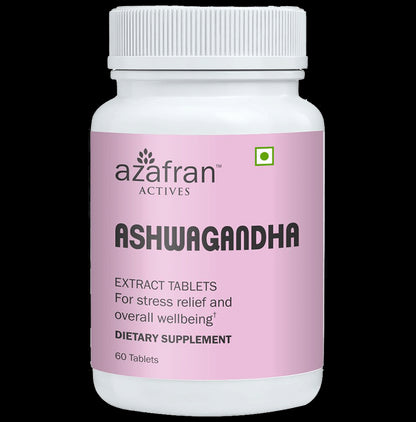 Azafran Actives Ashwagandha Extract Tablet - Classic Derma