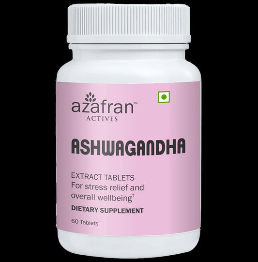 Azafran Actives Ashwagandha Extract Tablet - Classic Derma