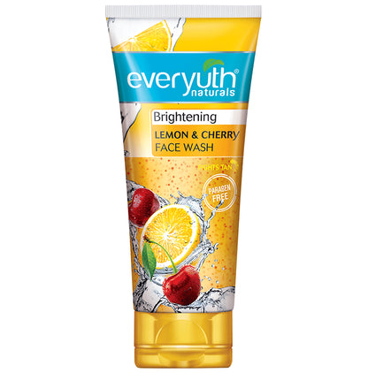 Everyuth Naturals Brightening Lemon & Cherry Face Wash - Classic Derma