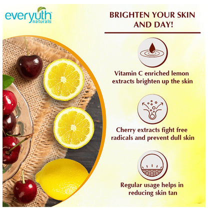 Everyuth Naturals Brightening Lemon & Cherry Face Wash