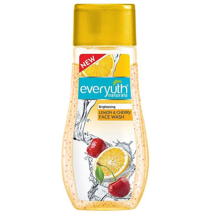Everyuth Naturals Brightening Lemon & Cherry Face Wash