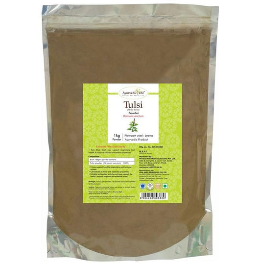 Ayurvedic Life Tulsi Powder - Classic Derma