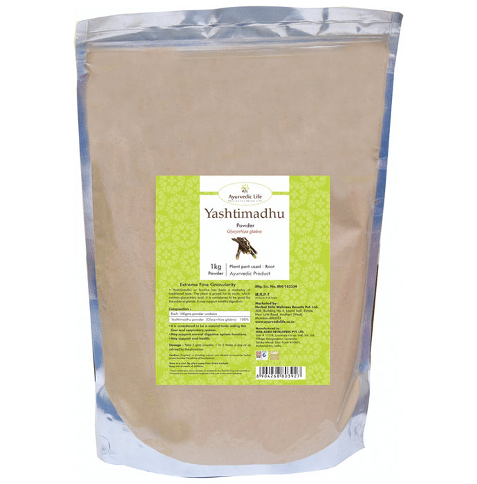Ayurvedic Life Yashtimadhu Powder - Classic Derma