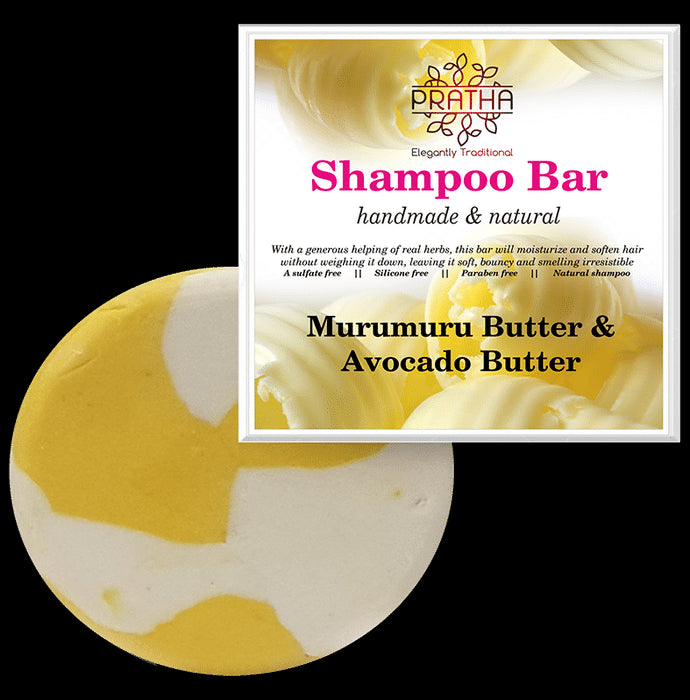 Pratha Shampoo Bar Murumuru Butter & Avocado Butter - Classic Derma