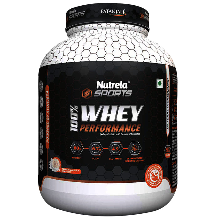 Nutrela Sports 100% Whey Performance French Vanilla - Classic Derma