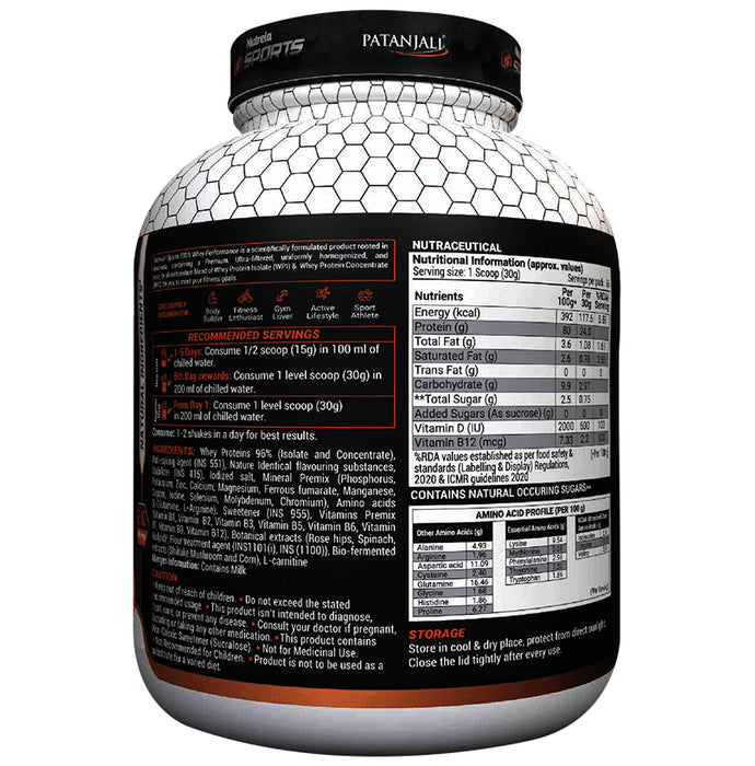 Nutrela Sports 100% Whey Performance French Vanilla