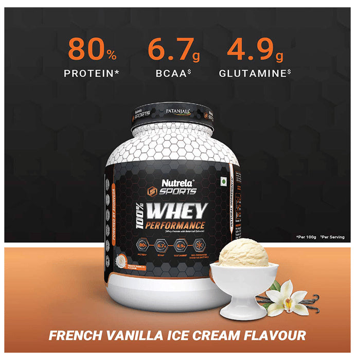 Nutrela Sports 100% Whey Performance French Vanilla