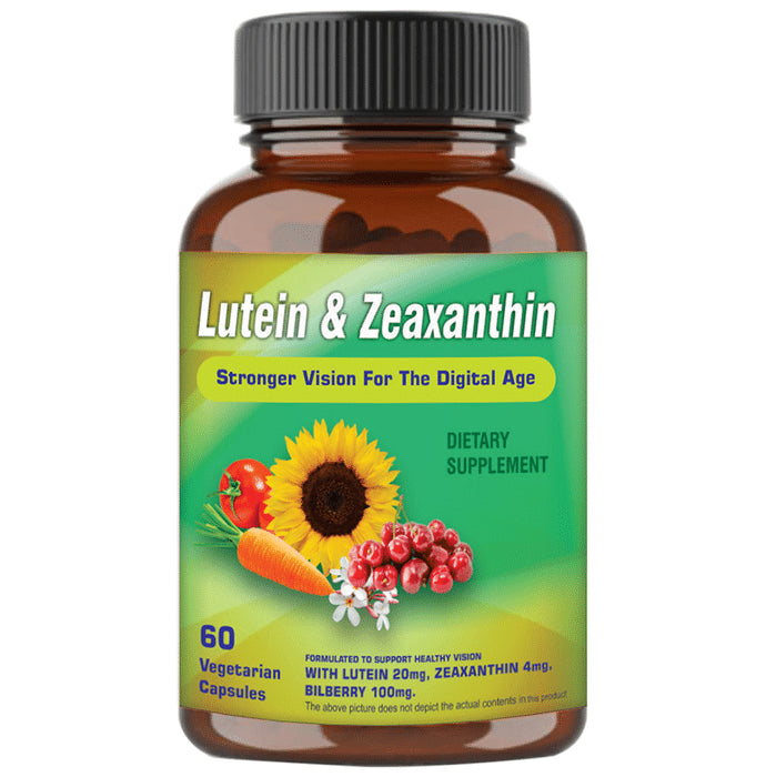 Walpar Lutein & Zeaxanthin Vegetarian Capsule - Classic Derma