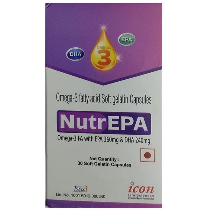 NutrEPA Soft Gelatin Capsule - Classic Derma