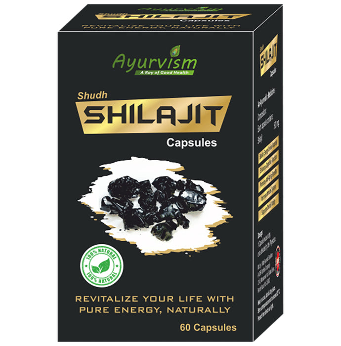 Ayurvism Shudh Shilajit Capsule - Classic Derma