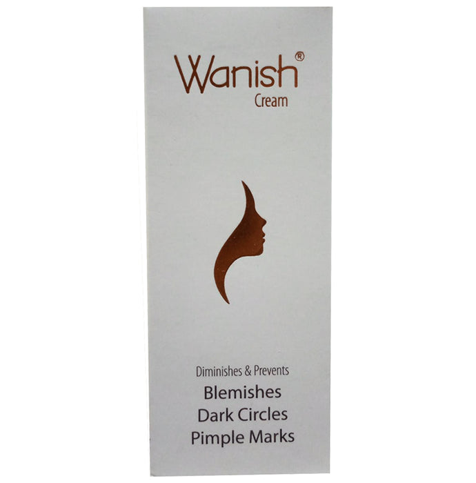 Wanish Cream | Diminishes & Prevents Blemishes, Dark Circles & Pimple Marks - Classic Derma