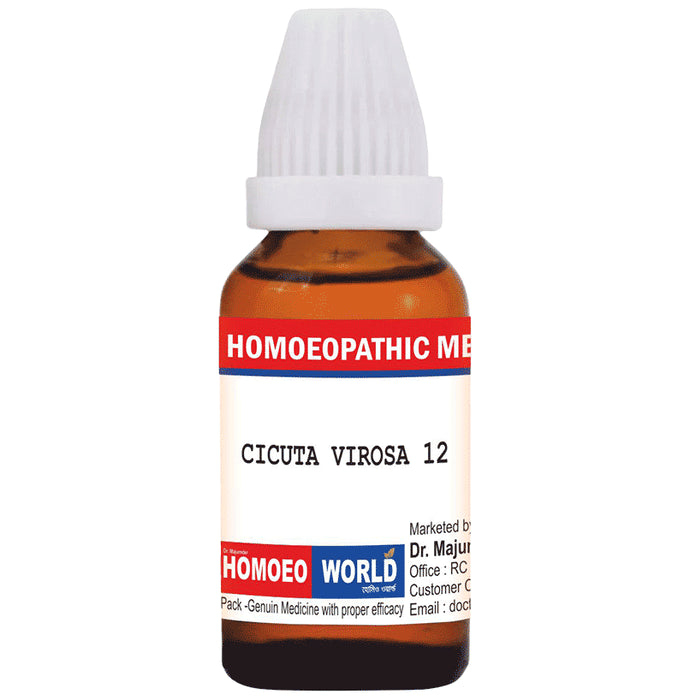 Dr. Majumder Homeo World Cicuta Virosa Dilution (30ml Each) 12 - Classic Derma