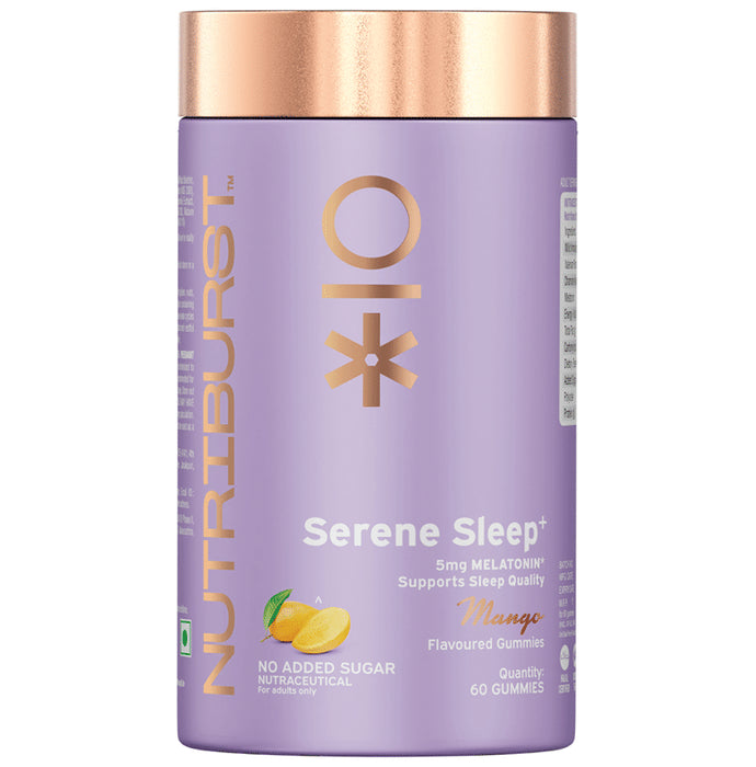 Nutriburst Serene Sleep Gummies(60 Each) Mango - Classic Derma