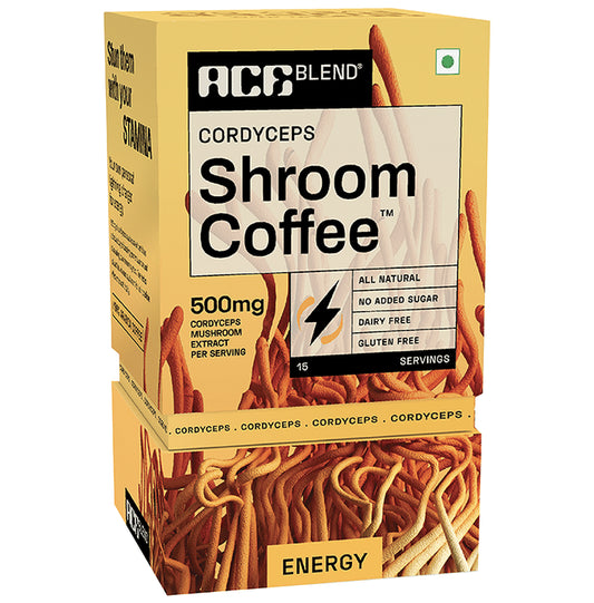 Ace Blend Cordyceps Shroom Coffee Sachet - Classic Derma
