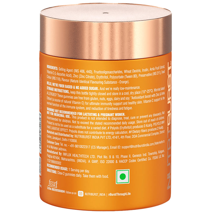 Nutriburst Triple Immunity Gummies Orange