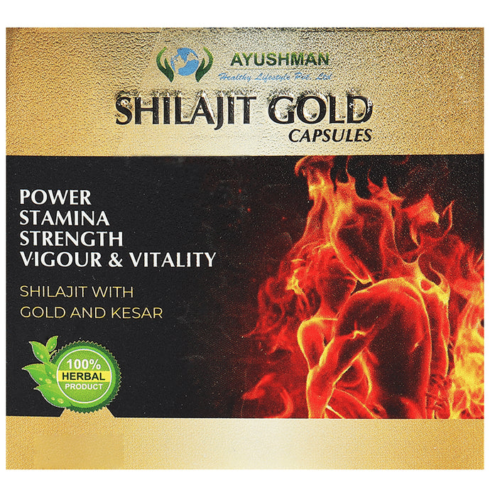 Ayushman Shilajit Gold Capsule - Classic Derma