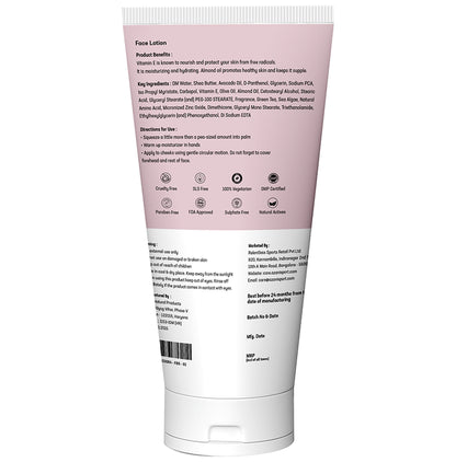 Azani Active Care Avocado & Vitamin E with Olive & Almond Oils Face Lotion