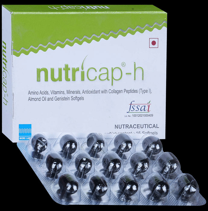 Nutricap-H Softgel Capsule - Classic Derma