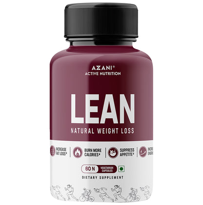 Azani Active Nutrition Lean Natural Weight Loss Vegetarian Capsule - Classic Derma