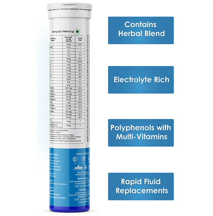 Azani Active Nutrition Rehydration Effervescent Tablets (16 Each) Tropical Pineapple