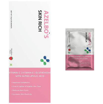 Azelbo's Skin Rich Sachet (7.5gm Each) Strawberry - Classic Derma