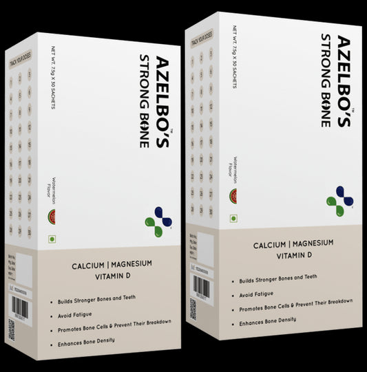 Azelbo's Strong Bone Sachet (7.5gm X 30 Each) Watermelon - Classic Derma