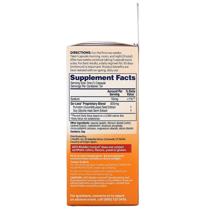 Azo Bladder Control Capsule