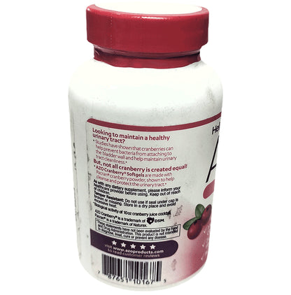 Azo Cranberry Urinary Tract Helath Softgel