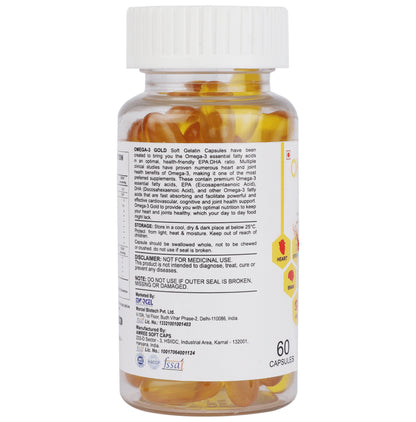 Azteca Herbal Natural Omega-3 Gold Capsule