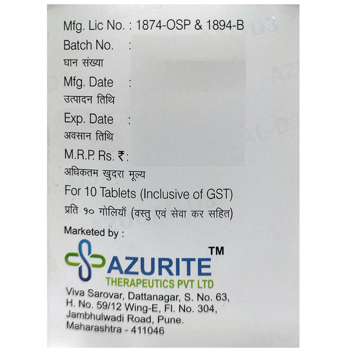 Azucal-D3 Tablet