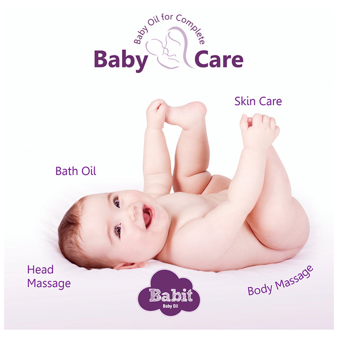 Babit Baby Massage Oil Enriched with Vitamin E