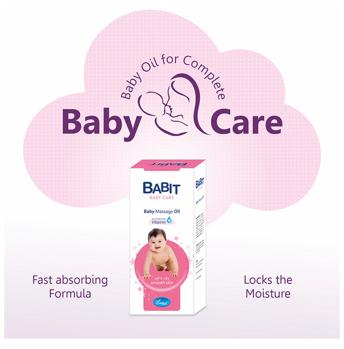 Babit Baby Massage Oil Enriched with Vitamin E