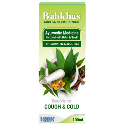 Babuline Babkhas Adulsa Cough Syrup (100ml Each)