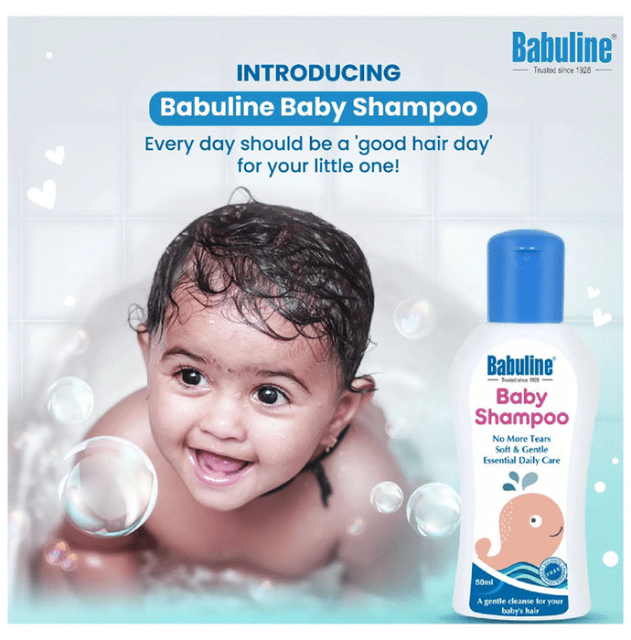 Babuline Babuline Baby Shampoo Made with Natural Ingredients for Daily Nourishing, Softening, Soothing Hair, Suitable for All Skin Types, Vitamin E, No Parabens