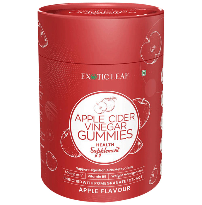 Exotic Leaf Apple Cider Vinegar Gummy Apple - Classic Derma