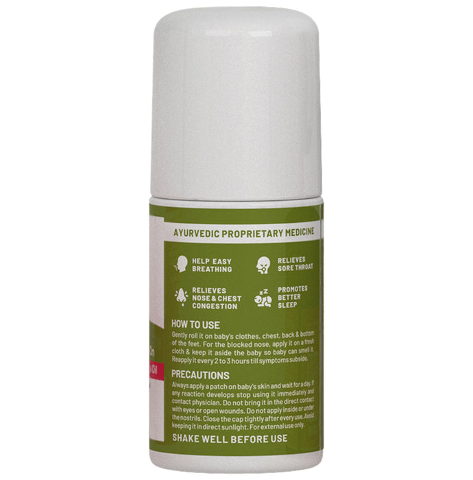 Baby Organo Combo Pack of Swarnaprashan (15ml), Hing Roll On (40ml) & Cold Relief Roll On (40ml)