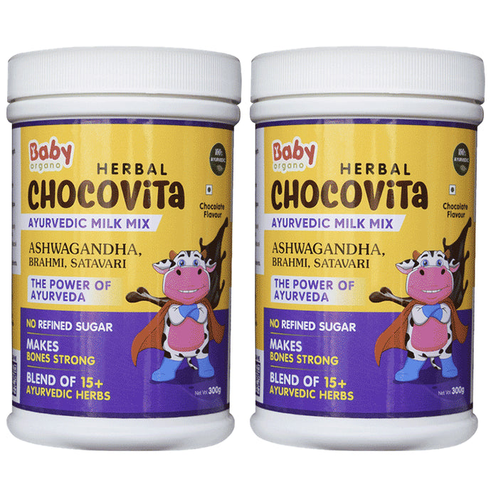 Baby Organo Herval Chocovita Kids Granules (300gm Each) - Classic Derma