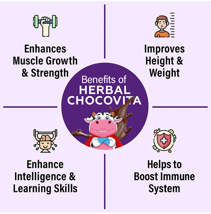 Baby Organo Herval Chocovita Kids Granules (300gm Each)