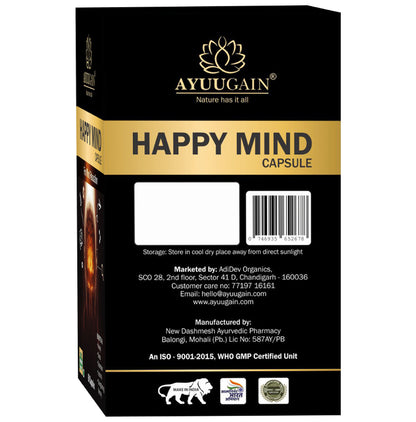 Ayuugain Happy Mind Capsule (60 Each)