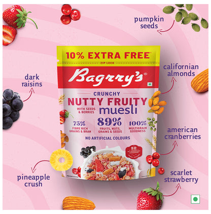 Bagrry's Crunchy Nutty Fruity with Seeds & Berries Muesli