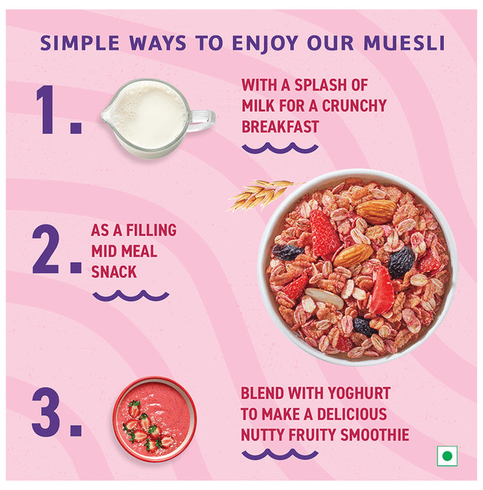 Bagrry's Crunchy Nutty Fruity with Seeds & Berries Muesli