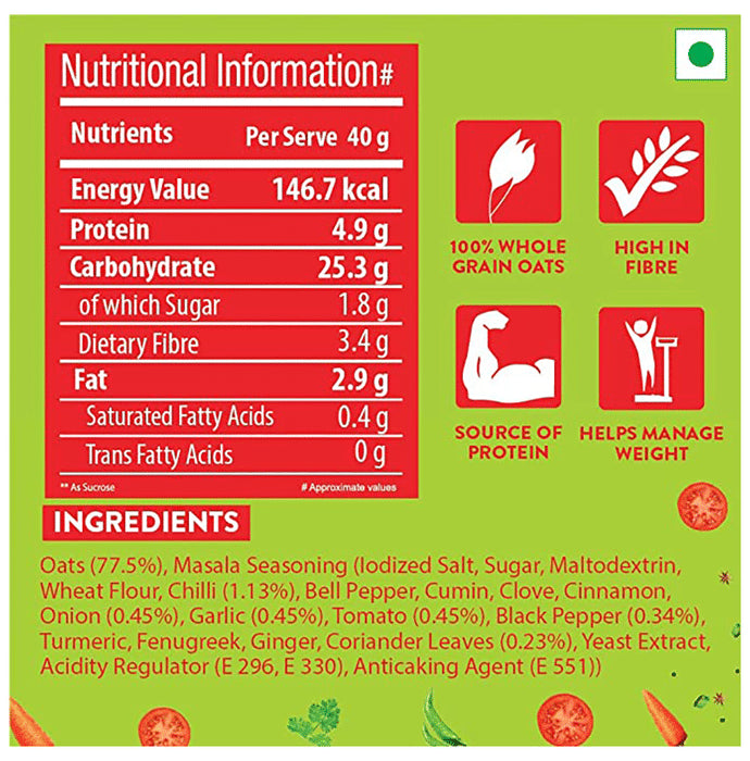Bagrry's Masala Oats Tangy Tomato